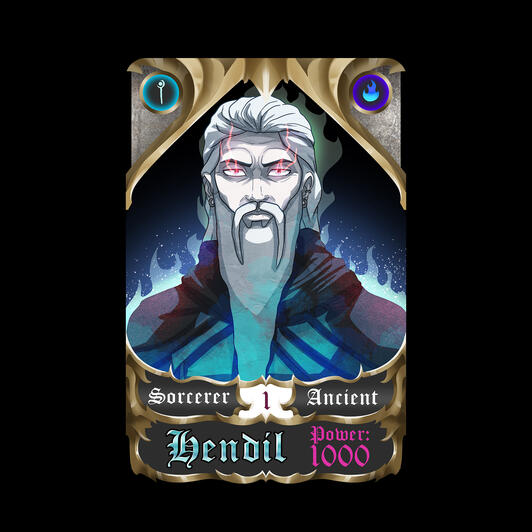 Card design for NFT project