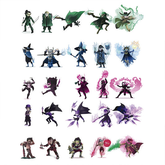 Character creation for Fantasy NFT project